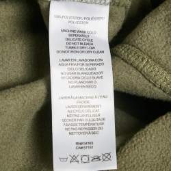 Calvin Klein Green Synthetic Fleece Performance Jacket XL