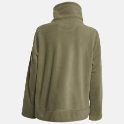 Calvin Klein Green Synthetic Fleece Performance Jacket XL