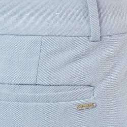 Pre Owned بنطال كالفن كلاين أزرق كريب رسمي مقاس صغير