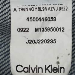 Pre Owned Calvin Klein Blue Denim Jacket M