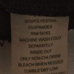 مملوكة مسبقًا Calvin Klein Multicolour Crepe Colour Block Shift Dress XL