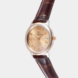 Carl F. Bucherer Adamavi Date 18K Rose Gold & Stainless Steel Quartz Women's Watch 00.10315.07.45.01