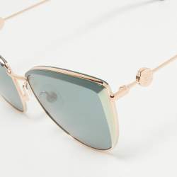 Carolina Herrera Green HER 0112/S Butterfly Sunglasses
