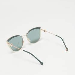 Carolina Herrera Green HER 0112/S Butterfly Sunglasses