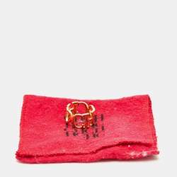 Carolina Herrera CH Gold Tone Ring Sizr 55
