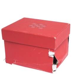 Pre Owned Carolina Herrera Brown Leather CH Logo Buckle Belt 90CM