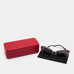 Carolina Herrera Bicolor/ Black Gradient SHE140 Cat-Eye Sunglasses