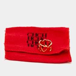 Carolina Herrera Gold Tone  Ring Size 53