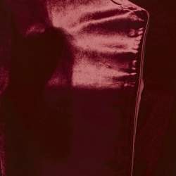 Pre Owned Carolina Herrera Red Velvet Cross-Over Jacket M