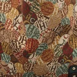 Carolina Herrera Multicolor Printed Canvas and Leather Chain Hobo