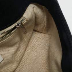 Pre Owned Carolina Herrera Black Quilted Leather Bimba Flap Shoulder Bag