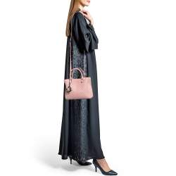 Carolina Herrera Pink Quilted Leather Duchess Tote 