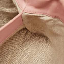 Carolina Herrera Pink Quilted Leather Duchess Tote 