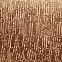 مملوكة مسبقًا Carolina Herrera Brown Monogram Embossed Leather Andy Tote