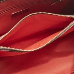 Carolina Herrera Brown Leather Matteo Tote
