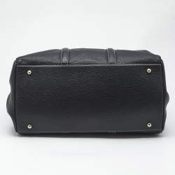 Pre Owned حقيبة يد كارولينا هيريرا كبيرة جلد أرجواني