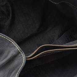 Pre Owned حقيبة يد كارولينا هيريرا كبيرة جلد أرجواني