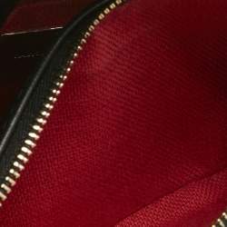 Pre Owned Carolina Herrera Black Quilted Leather CHHC Flap Shoulder Bag
