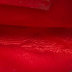 Pre Owned Carolina Herrera Flap Chain Black Leather Crossbody Bag