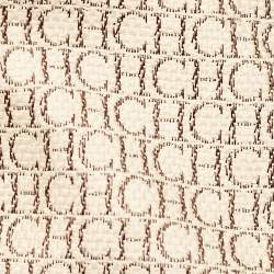 Pre Owned Carolina Herrera Andy Pink Embossed Leather Satchel