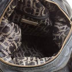 مملوكة مسبقًا Carolina Herrera Black Quilted Leather Top Handle Bag