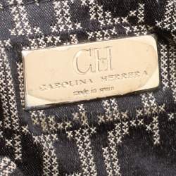 مملوكة مسبقًا Carolina Herrera Black Quilted Leather Top Handle Bag