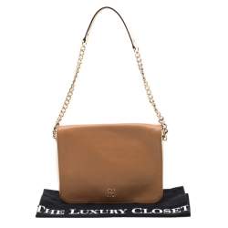 Pre Owned Carolina Herrera Multicolor Leather New Baltazar Flap Shoulder Bag