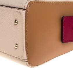 Pre Owned Carolina Herrera  Multicolor Leather Bag