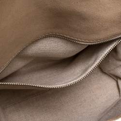 Carolina Herrera Bicolor Leather Top Handle Bag