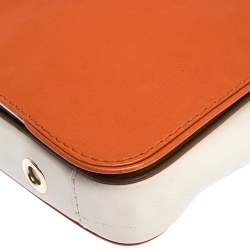 Pre Owned Carolina Herrera Multicolor Leather New Baltazar Flap Shoulder Bag