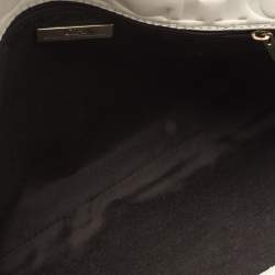 Pre Owned Carolina Herrera Multicolor Leather New Baltazar Flap Shoulder Bag