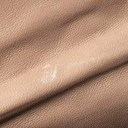 Pre Owned Carolina Herrera Beige Quilted Leather Flap Chain Shoulder Bag