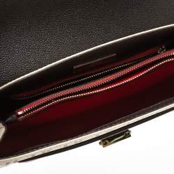 Carolina Herrera Multicolor Monogram Coated Canvas Top Handle Bag