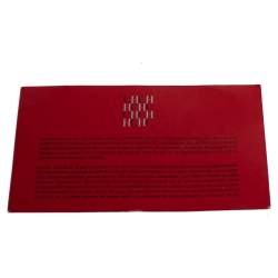 Pre Owned Carolina Herrera Red Leather Flap Shoulder Bag