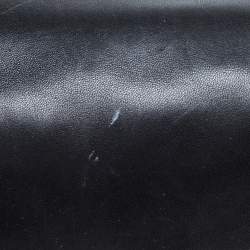 Pre Owned Carolina Herrera Black Quilted Leather Flap Chain Shoulder Bag