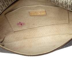 Pre Owned Carolina Herrera Signature Coated Canvas Inro Clutch