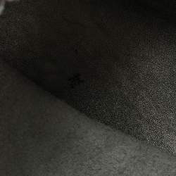 Pre Owned Carolina Herrera Metallic Silver Monogram Leather Matryoshka Tote