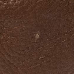 Pre Owned Carolina Herrera Dark Brown Monogram Embossed Leather Tote