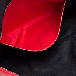 Pre Owned Carolina Herrera Red Leather Dahlia Satchel