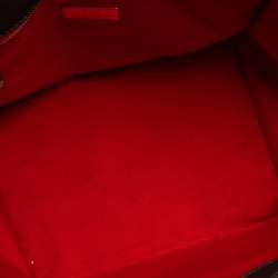 Pre Owned Carolina Herrera Brown Signature Coated Canvas Tote