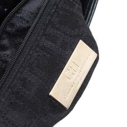 Pre Owned Carolina Herrera Black Leather New Baltazar Flap Shoulder Bag