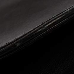 Pre Owned Carolina Herrera Black Leather New Baltazar Shoulder Bag