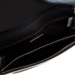 Pre Owned Carolina Herrera Multicolor Monogram Coated Canvas and Leather Envelope Flap Shoulder Bag