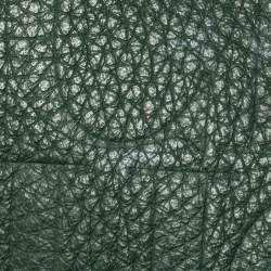 Pre Owned Carolina Herrera Green Monogram Leather large Andy Boston Bag