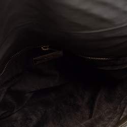 Pre Owned Carolina Herrera Deep Green Quilted Leather Flap Chain Shoulder Bag