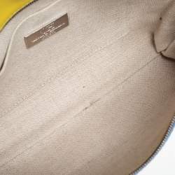 Pre Owned Carolina Herrera Multicolor Leather Crossbody Bag