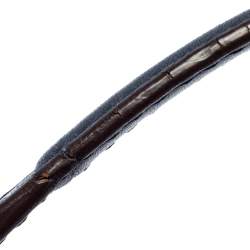 Pre Owned Carolina Herrera Blue Leather New Baltazar Flap Shoulder Bag