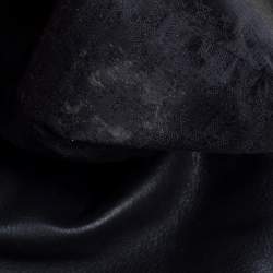 Pre Owned  Carolina Herrera Black Leather New Baltazar Flap Shoulder Bag 