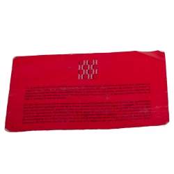 Pre Owned Carolina Herrera Dark Brown Leather Tassel Chain Shoulder Bag