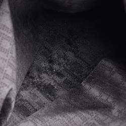 Pre Owned Carolina Herrera Brown Leather Chain Tassel Shoulder Bag